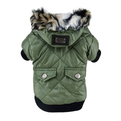 Winter Dog Clothes Warm Thicken Coat Jacket