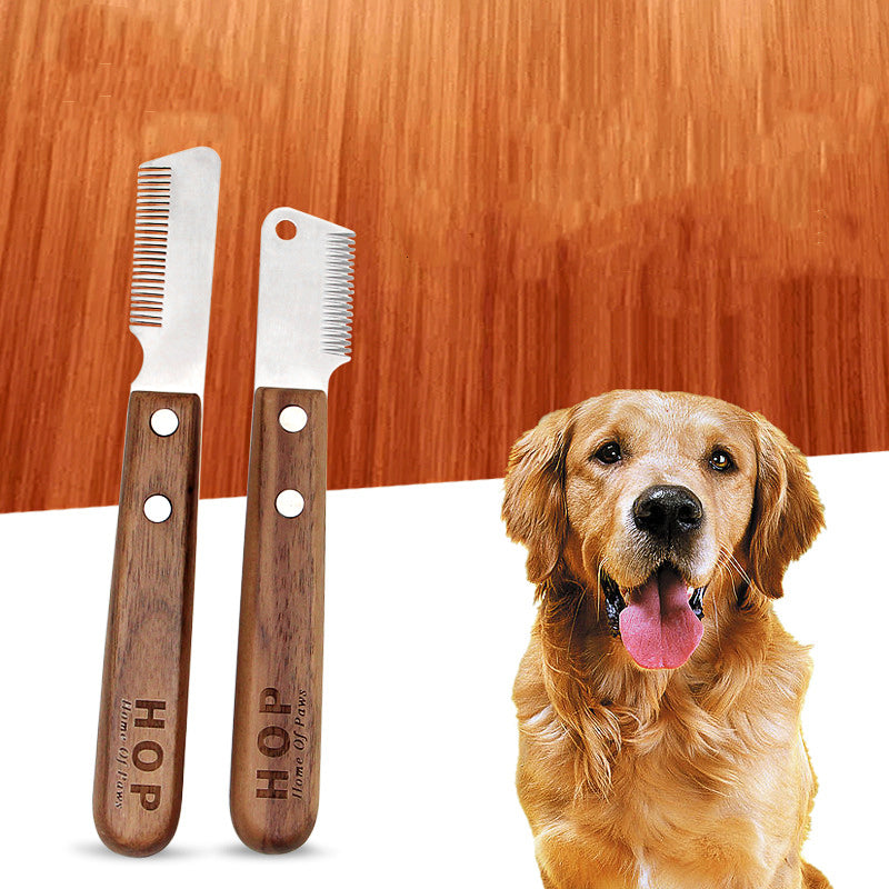 Dog Hair Removal Knife Shaving Comb