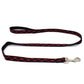 Plaid Stripe Dog Cat Collar Leash