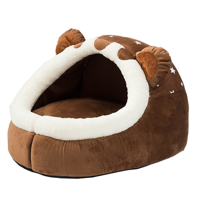 Winter Dog Bed Self-Warming Puppy House