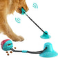 Dog Toys Silicon Suction Cup Tug Interactive Dog Ball Toy