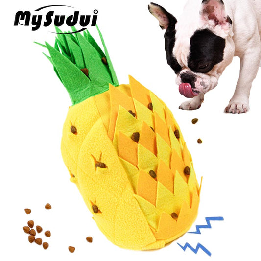 Snuffle Dog Toy Food Training Iq Plush Squeak