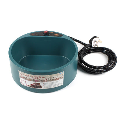 Dog Bowl Food Heated Cage Bowl