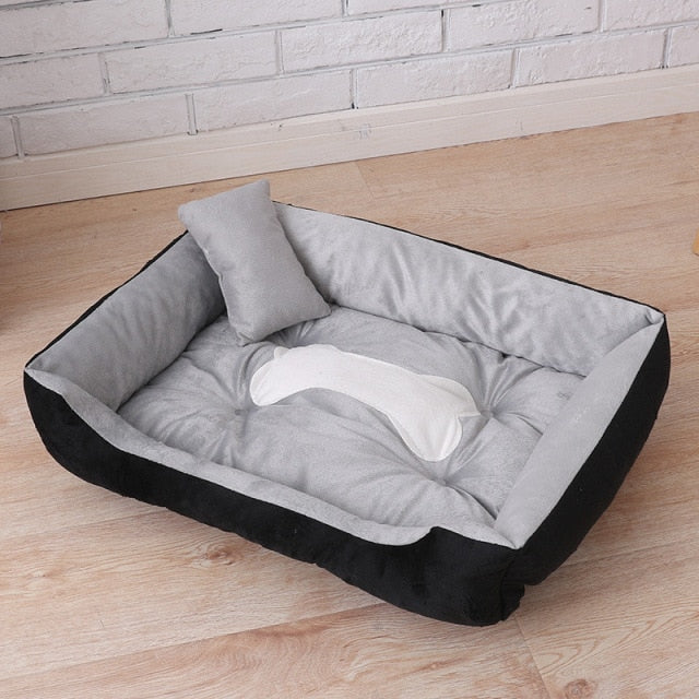 Soft Sofa Dog Beds Fleece Warm Bed Autumn Winter - Dog Bed Supplies