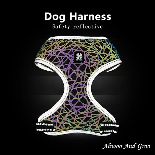 Reflective Pet Dog Harness Mesh
