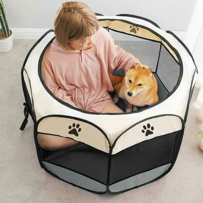 Portable Dog Cage Houses Tent