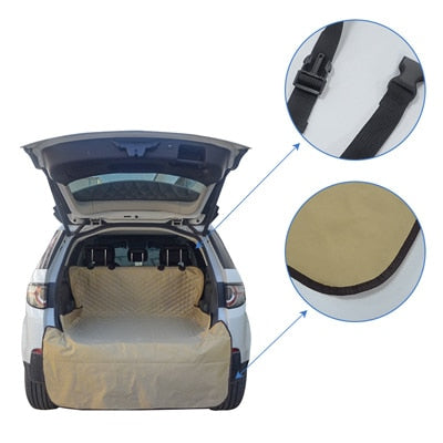 Pet Car Seat Cover Waterproof Travel Trunk Protector