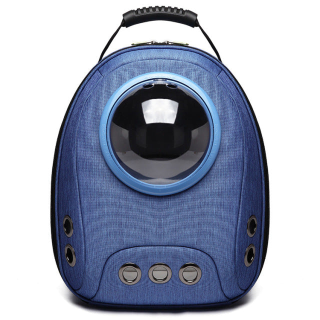 Dog Carrier Backpack Space Capsule Bubble Design