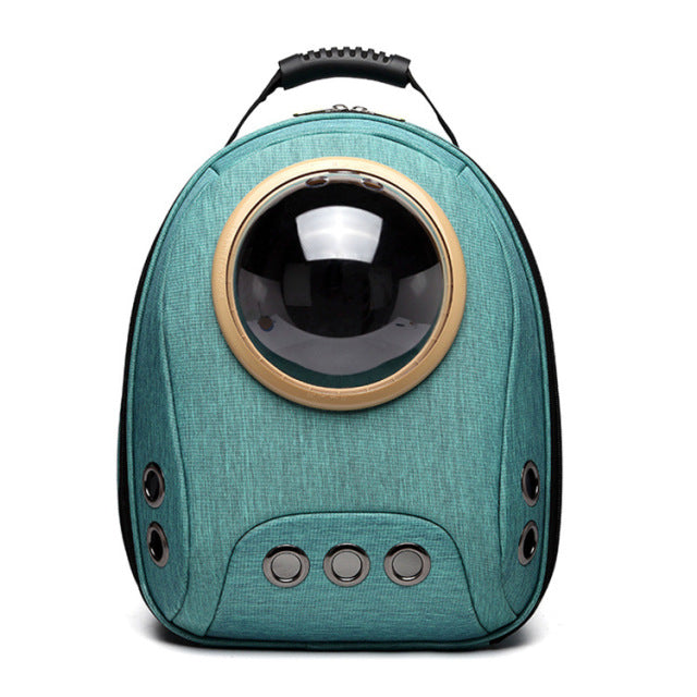Dog Carrier Backpack Space Capsule Bubble Design