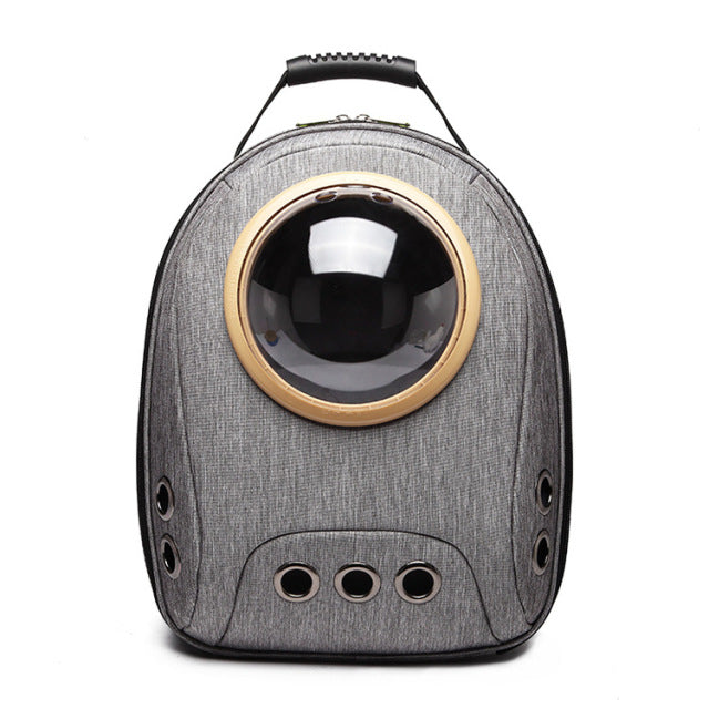 Dog Carrier Backpack Space Capsule Bubble Design