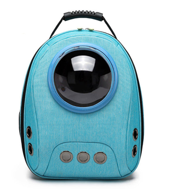 Dog Carrier Backpack Space Capsule Bubble Design