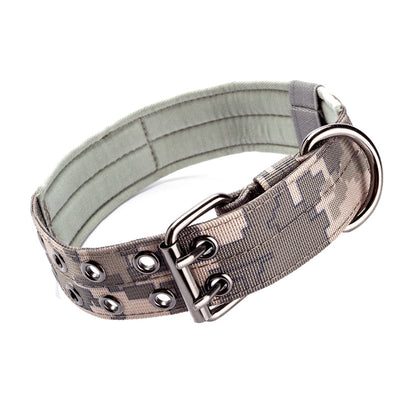 Dog Collar Adjustable Military Tactical
