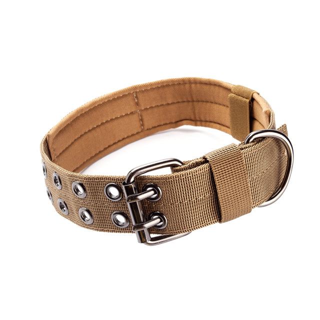 Dog Collar Adjustable Military Tactical