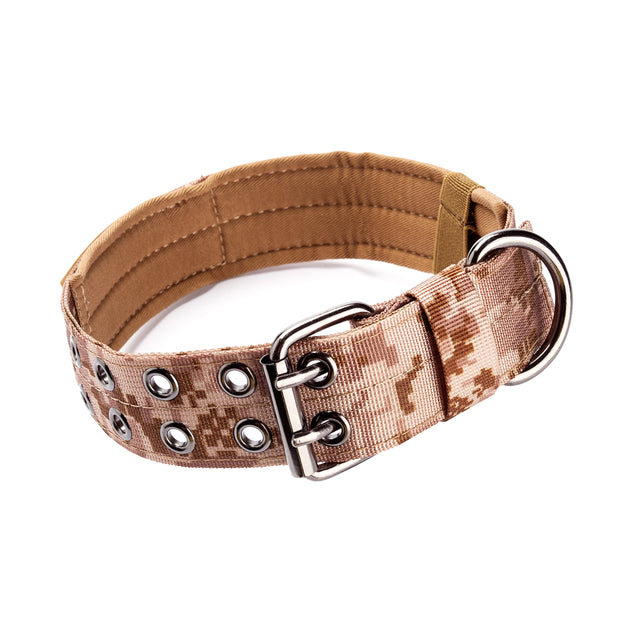Dog Collar Adjustable Military Tactical