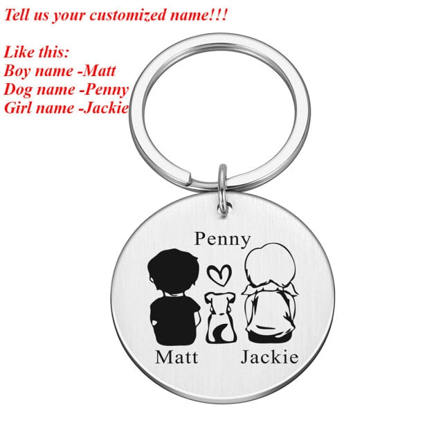 Valentines Day Gift Keychain Keyring