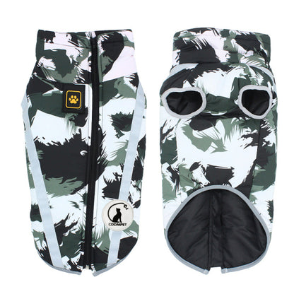 Waterproof Large Dog Jacket Reflective
