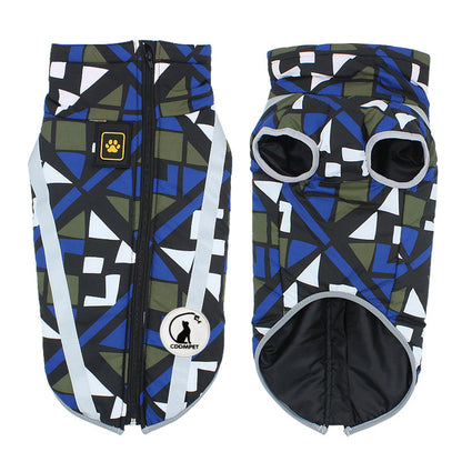 Waterproof Large Dog Jacket Reflective