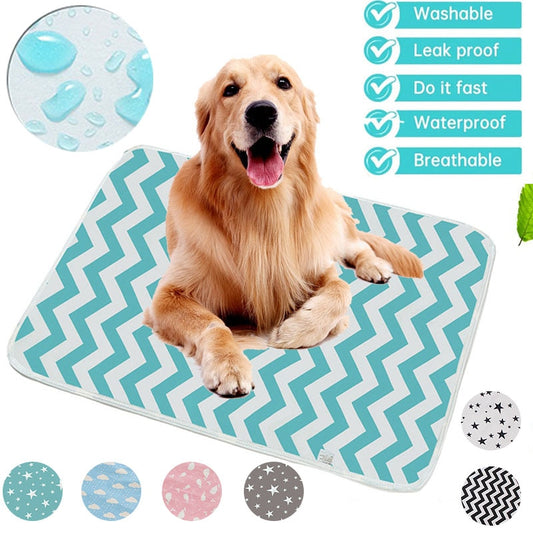 Reusable Mats for Dogs Washable Pee Pad - Dog Bed Supplies