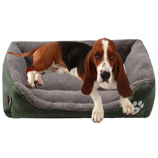 Sofa Bed Waterproof Bottom Soft Fleece Nest Baskets Mat - Dog Bed Supplies