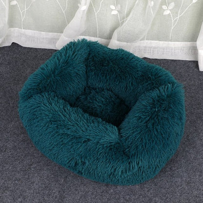 Winter Warm Square Plush Dog Sofa Mats Pet Cushion
