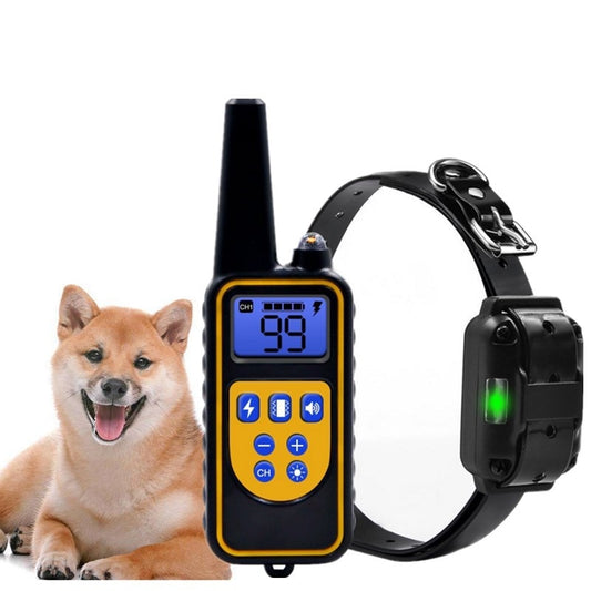 800yd Electric remote Dog Training Collar  LCD Display