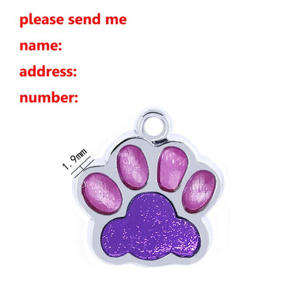 Anti-lost Custom Dog ID Tag Engraved