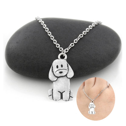 Labradoodle Dog Puppy Pendant