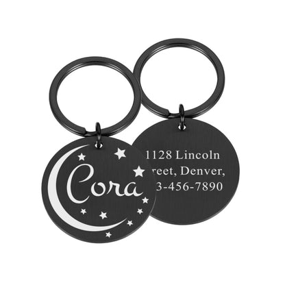 Double-side Name Address Tags