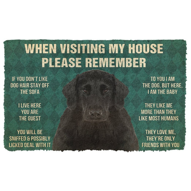 Please Remember Dogs House Rules