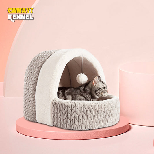 CAWAYI KENNEL Dog Pet House Bed