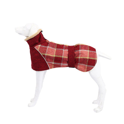 Winter Clothes Dog Hoodie Luxurious Padded