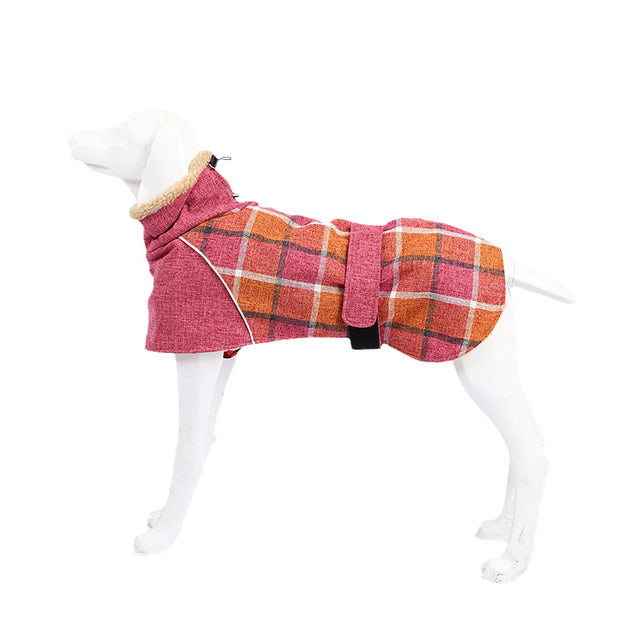 Winter Clothes Dog Hoodie Luxurious Padded