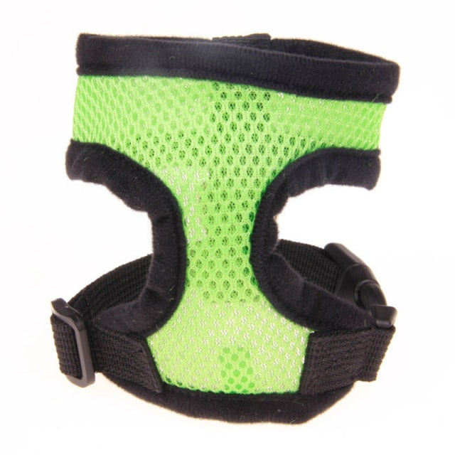 Adjustable Soft Breathable Dog Harness Nylon Vest
