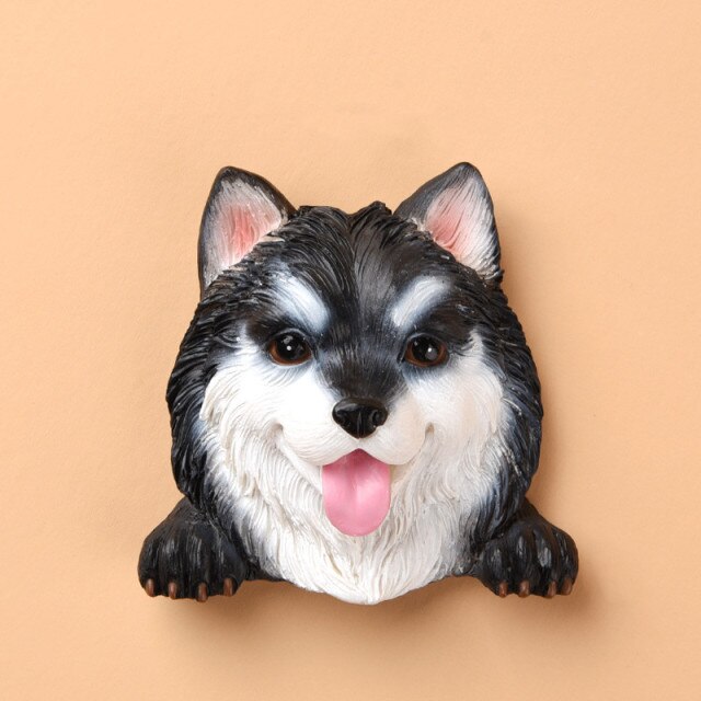Cute Dog Resin Switch Sticker
