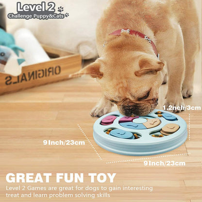 Dog Puzzle Toys Slow Feeder Dispenser