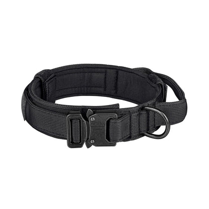 Tactical Dog Collar Adjustable Nylon