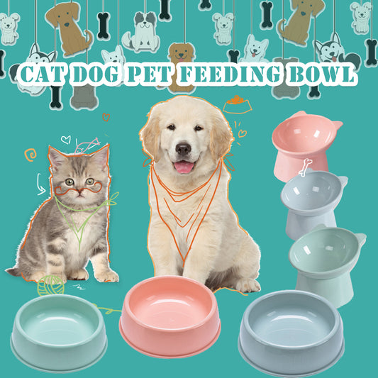 High Foot Feeder Dog Food Bowl