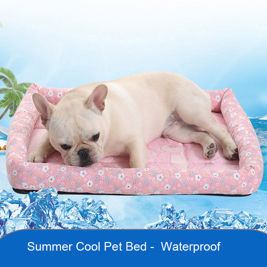 Dog House Lounger Bed Kennel Mat Soft Fiber