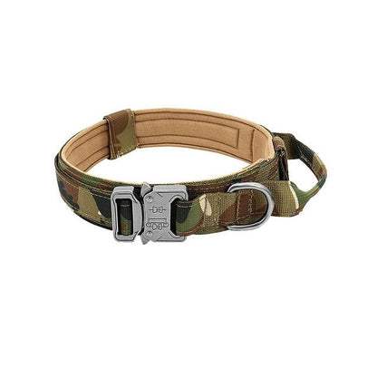 Tactical Dog Collar Adjustable Nylon