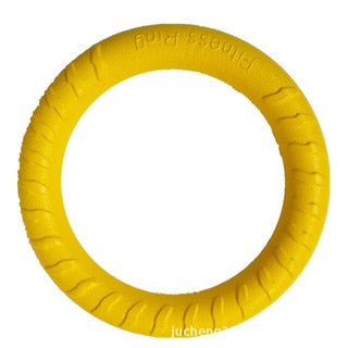 Flying Discs Dog Training Ring Puller Bite