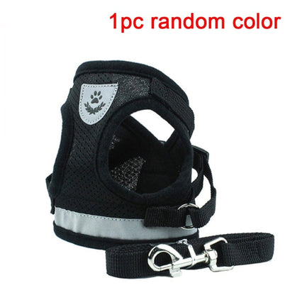 Harness And Leash Vest With Light