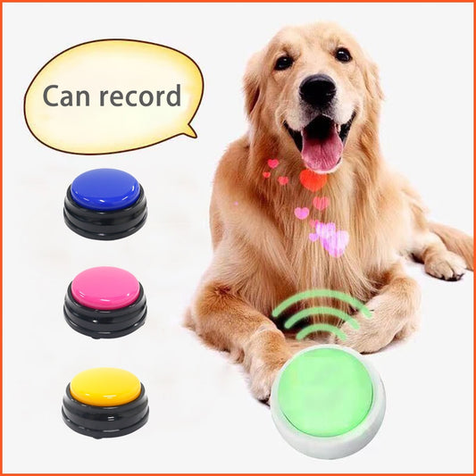 Dog Toys Button Voice Recording
