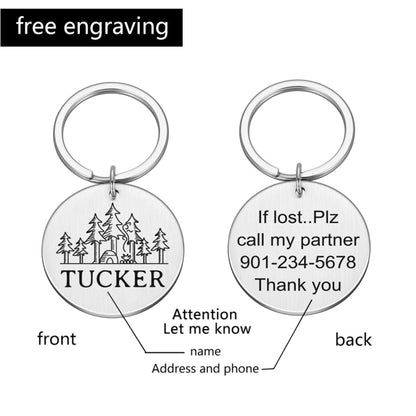 Customized Anti-lost Engraved Pet ID