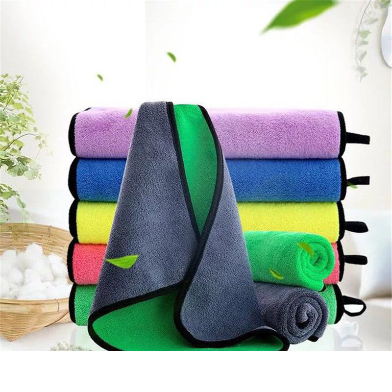 Super Absorbent Thick Dog Bathrobes Pet Grooming