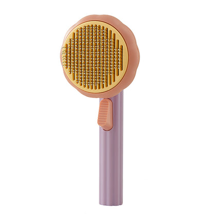 Pumpkin Pet Brush Comb for Shedding