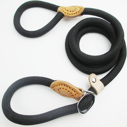 Dog Slip Rope Braided Adjustable Collar Training