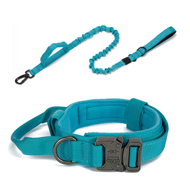 Durable Tactical Dog Collar Leash Good Guality