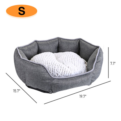Dog Bed Soft Sleeping Sofa Mat Cushion
