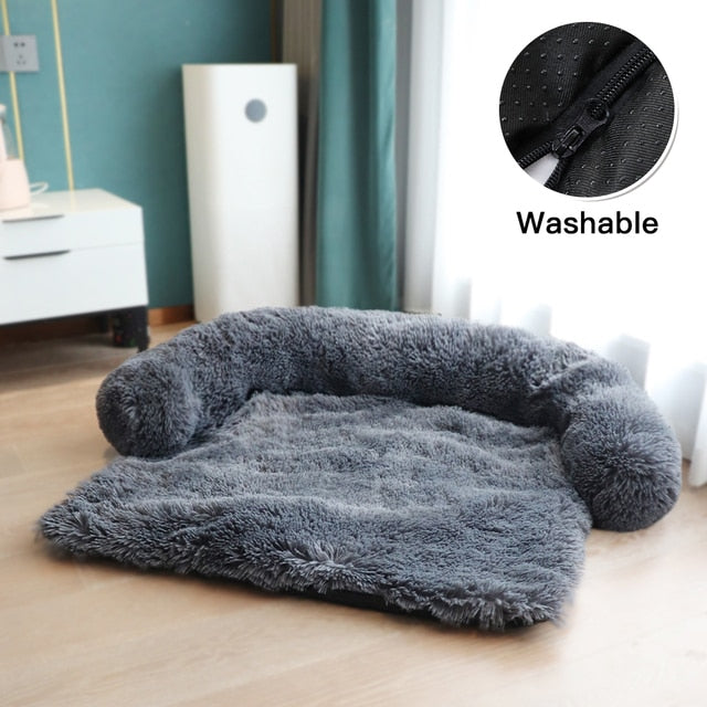 New Washable  Winter Warm Cat Bed Mat Couches