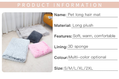 Dog Mat Dog Bed Plush Kennel For Dog Or Cat